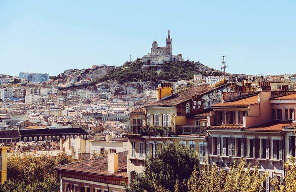 Photo de Notre-Dame-de-la-Garde sur sa coline